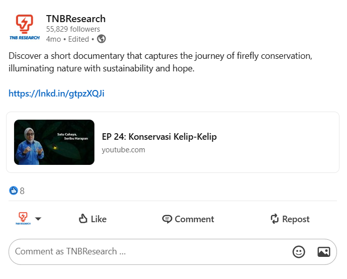 Latest LinkedIn post from TNB Research