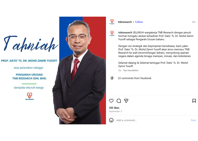 Latest Instagram post from TNB Research